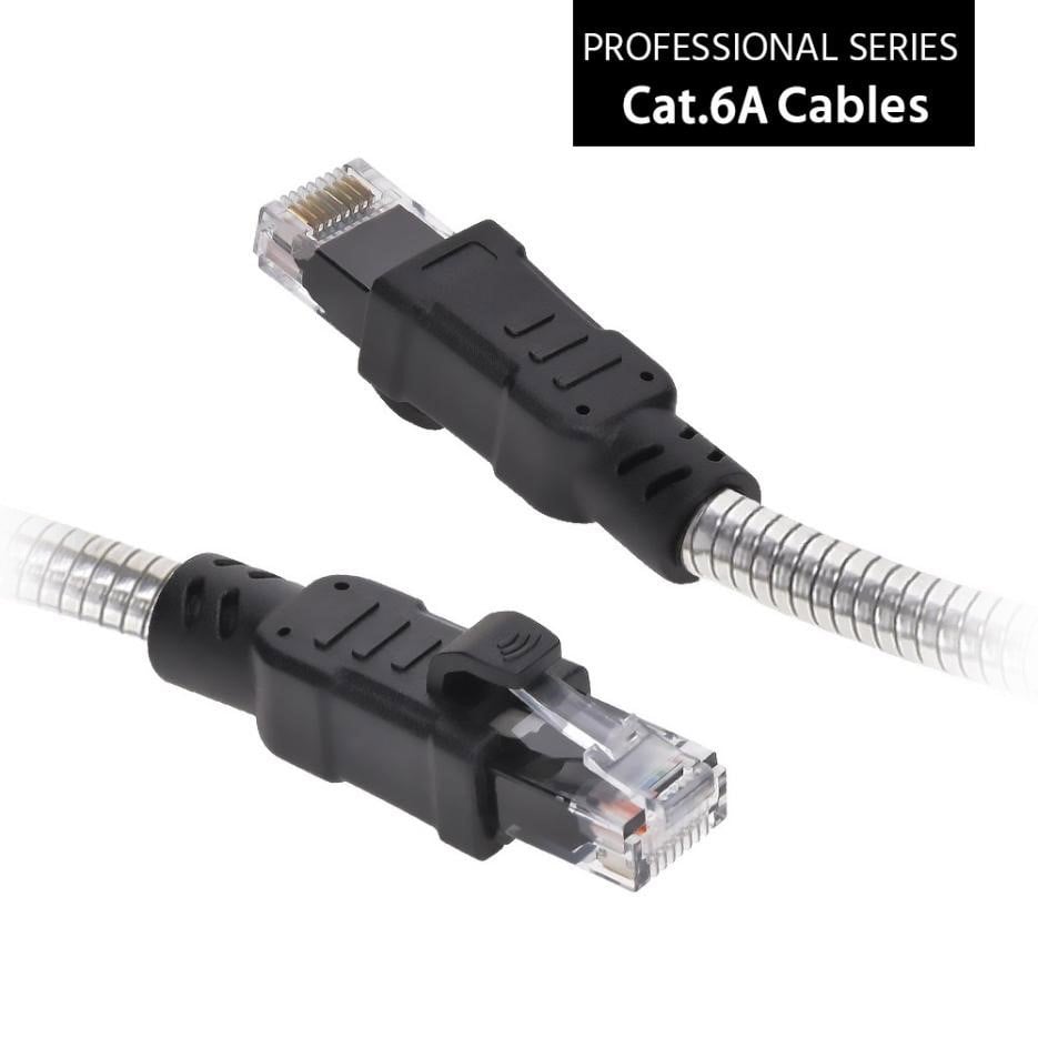 Nippon Labs CAT.6A Patch Cable Armored Anti-Rodent Cables 24AWG